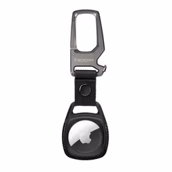 Spigen AMP01565, Case, Black, Fabric, Zinc, AirTag