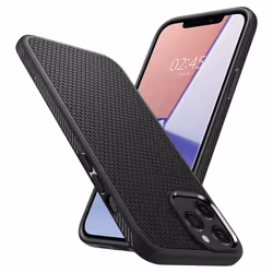 Spigen Liquid Air Matte mobile phone case 15.5 cm (6.1") Cover Black