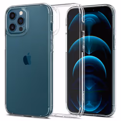 Spigen Ultra Hybrid, Cover, Apple, iPhone 12 / iPhone 12 Pro, 15.5 cm (6.1"), Transparent