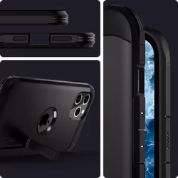 Spigen ACS01710 mobile phone case 15.5 cm (6.1") Cover Black