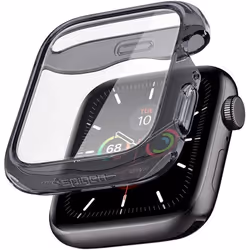 Spigen ACS01838, Case, Smartwatch, Black, Transparent, Apple, Watch Series SE 2 / SE / 6 / 5 / 4, Thermoplastic polyurethane  ...