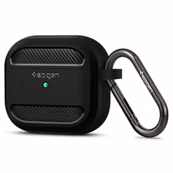 Spigen Rugged Armor, Case, Polycarbonate (PC), Thermoplastic polyurethane (TPU), 28.4 g, Black