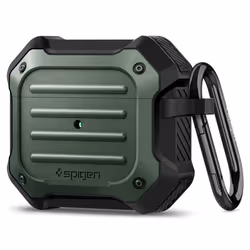 Spigen Tough Armor, Case, Polycarbonate (PC), Thermoplastic polyurethane (TPU), 31.2 g, Green