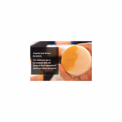 FOOD STORY FOR HAIR PINEAPPLE SHAMPOO BAR For oily scalp and hair Low pH Vegan Refreshing surfate free waterless shampoo soap bar soap
