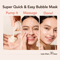 MENOKIN Korean Face Mask [30 Seconds Quick Bubble Mask] [LIFT] Collagen & Niacinamide Mask  Radiance-boosting  Easy to Use Glass Skin  3.21 fl.oz
