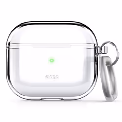 elago AirPods 3 Clear Case, Case, Transparent