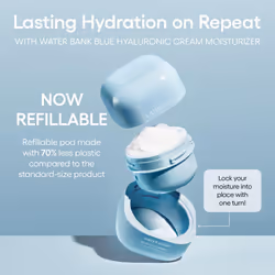 LANEIGE Water Bank Blue Hyaluronic Moisturizer: Barrier-Boosting Hydration, Squalane, Ceramide, Dermatologist-tested