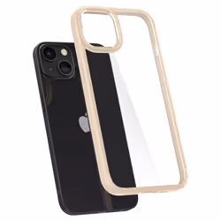 Spigen Ultra Hybrid mobile phone case 15.5 cm (6.1") Cover Beige, Sand