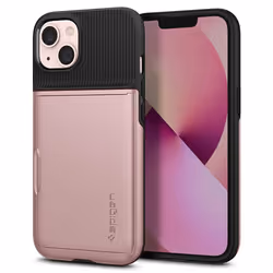 Spigen Slim Armor CS, Cover, Apple, iPhone 13, 15.5 cm (6.1"), Rose gold