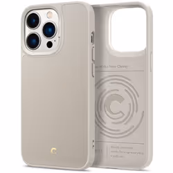 Spigen ACS03580, Cover, Apple, iPhone 13 Pro, 15.5 cm (6.1"), Cream