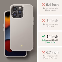 Spigen ACS03580 mobile phone case 15.5 cm (6.1") Cover Cream