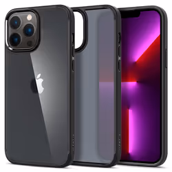 Spigen ACS03619, Cover, Apple, iPhone 13 Pro Max, 17 cm (6.7"), Black