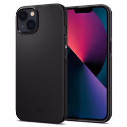 Spigen ACS03677, Cover, Apple, iPhone 13, 15.5 cm (6.1"), Black