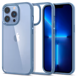 Spigen ACS04132, Cover, Apple, iPhone 13 Pro, 15.5 cm (6.1"), Blue, Transparent