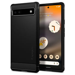 Spigen Rugged Armor mobile phone case 15.6 cm (6.13") Cover Black