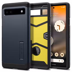 Spigen Tough Armor mobile phone case 15.6 cm (6.13") Cover Grey