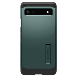 Spigen Tough Armor mobile phone case 15.6 cm (6.13") Cover Green