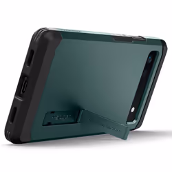 Spigen Tough Armor mobile phone case 15.6 cm (6.13") Cover Green