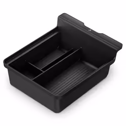 Spigen Organizer Tray, Center console part, Car, Black, Monochromatic, Polycarbonate (PC), Tesla Model 3 / Y
