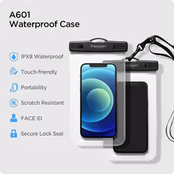 Spigen A601 Black, Transparent