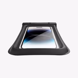 Spigen AquaShield mobile phone case 17.5 cm (6.9") Pouch case Black, Transparent