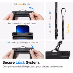 Spigen A621 Universal Waterproof Case & Waist Bag - Additional view 7