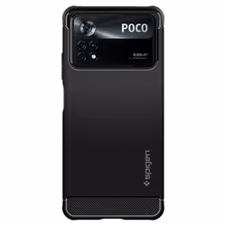 Spigen Rugged Armor, Cover, Xiaomi, Poco X4 Pro 5G, 16.9 cm (6.67"), Black