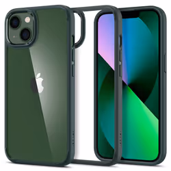 Spigen iPhone 13 Case Ultra Hybrid Midnight Green, Cover, Apple, iPhone 13, Green