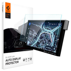 Spigen Tempered Glass Screen Protector [GlasTR Slim] designed for Toyota Tundra (2022/2023/2024) Toyota Sequoia (2023/2024) 14 inch Dashboard Touchscr