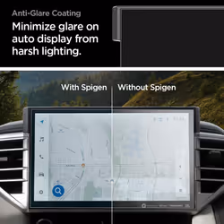 Spigen Tempered Glass Screen Protector [GlasTR Slim] designed for Toyota Tundra (2022/2023/2024) Toyota Sequoia (2023/2024) 14 inch Dashboard Touchscr