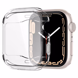 Spigen Apple Watch Series (45mm) Case Ultra Hybrid Crystal Clear, Case, Smartwatch, Transparent, Apple, Apple Watch (45mm), T ...