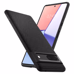 Spigen ACS04696 mobile phone case 16 cm (6.3") Cover Black
