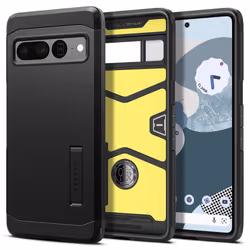 Spigen ACS04728, Cover, Google, Pixel 7 Pro, 17 cm (6.7"), Black