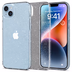 Spigen Liquid Crystal, Cover, Apple, iPhone 14 Plus, 17 cm (6.7"), Transparent