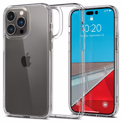 Spigen ACS04960, Cover, Apple, iPhone 14 Pro, 15.5 cm (6.1"), Transparent