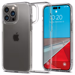 Spigen ACS04967, Cover, Apple, iPhone 14 Pro, 15.5 cm (6.1"), Transparent
