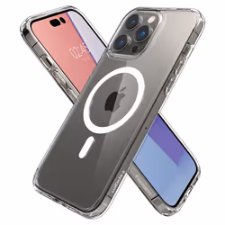 Spigen ACS04969 mobile phone case 15.5 cm (6.1") Cover Transparent, White
