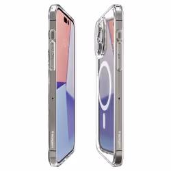 Spigen ACS04969 mobile phone case 15.5 cm (6.1") Cover Transparent, White