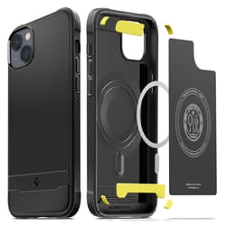 Spigen ACS05036 mobile phone case 15.5 cm (6.1") Cover Black