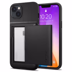 Spigen ACS05058, Cover, Apple, iPhone 14, 15.5 cm (6.1"), Black