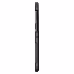 Spigen Tough Armor, Cover, Samsung, Galaxy Z Flip 4, 17 cm (6.7"), Black