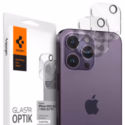 Spigen AGL05273, Lens protector, Transparent, Tempered glass, Apple, iPhone 14 Pro (6.1-inch) 2022 iPhone 14 Pro Max (6.7-inc ...