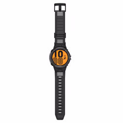 Spigen Rugged Armor Pro, Case, Smartwatch, Black, Samsung, Galaxy Watch 5 Pro, Thermoplastic polyurethane (TPU)