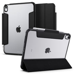 Spigen ACS05416 tablet case 27.7 cm (10.9") Folio Black, Transparent