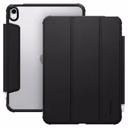 Spigen ACS05416 tablet case 27.7 cm (10.9") Folio Black, Transparent