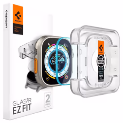 Spigen AGL05556, Screen protector, Smartwatch, Transparent, Apple, Watch Ultra 49mm (2022), Tempered glass