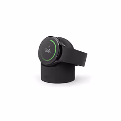 GWT2 Charger Stand Compatible with with Samsung Galaxy Watch 6, 6 Classic, 5, 5 Pro [40/43/44/45/47mm], Nightstand Mode, Cabl ...