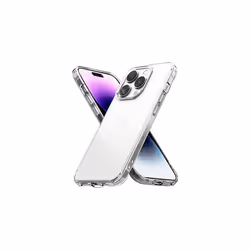 Ringke Fusion Compatible with iPhone 14 Pro Max Case, Anti-Scratch Minimal Yellowing Clear Hard Back Shockproof Bumper Cover ...