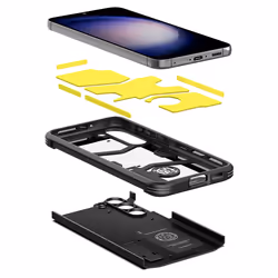 Spigen Tough Armor mobile phone case 16.8 cm (6.6") Cover Black