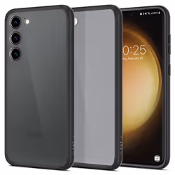 Spigen Ultra Hybrid, Cover, Samsung, Frost Black, 15.5 cm (6.1"), Black
